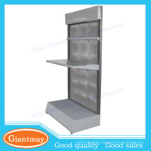 Disassembled pegboard pharmacy showroom display rack designs shelves